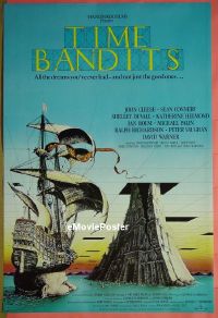 #567 TIME BANDITS English 1sh '81 Cleese 