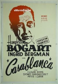 #001b CASABLANCA linen Canadian '42 Bogart 