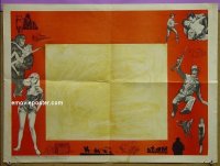 #7904 LOBBY CARD DISPLAY 50s apes &sexy babes 