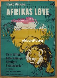 #102 AFRICAN LION Danish '55 Walt Disney 