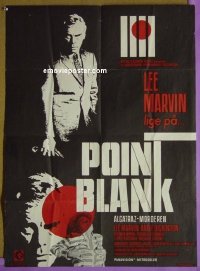 #7928 POINT BLANK Danish '67 Lee Marvin 