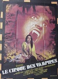 T096 VAMPIRE CIRCUS French one-panel movie poster '72 Hammer horror!