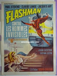 #1277 FLASHMAN French 1p67 Italian superhero! 