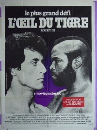 #1321 ROCKY 3 French 1p '82 Stallone, Mr. T 
