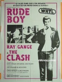 #1323 RUDE BOY French 1p '80 The Clash 