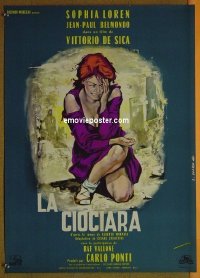 #6649 2 WOMEN French '62 Vittorio DeSica 