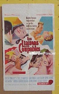 #053 CHAPMAN REPORT French poster '62 Winters 