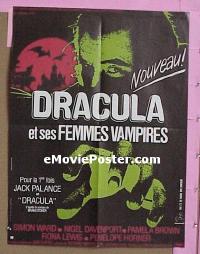 #333 DRACULA French poster '73 Palance 