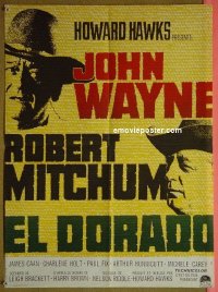 #2426 EL DORADO French 66 John Wayne, Mitchum 