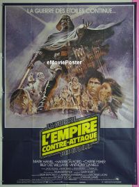 #2484 EMPIRE STRIKES BACK French 1p '80 Lucas 