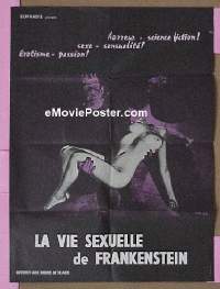 #245 KISS ME QUICK French 1960s La Vie Sexuelle de Frankenstein