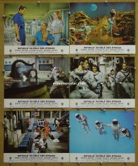 #2860 GREEN SLIME 6 French LCs 69 sci-fi! 