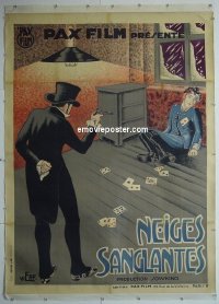 #0649 NEIGES SANGLANTES linen French c20s 