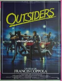 #4715 OUTSIDERS French 1p '82 Francis Ford Coppola