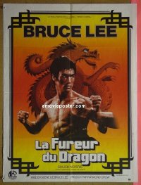 #2439 RETURN OF THE DRAGON French74 Bruce Lee 