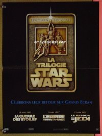 #2538 STAR WARS TRILOGY French 1p '97 Lucas 