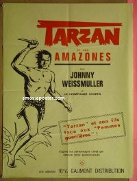 #2442 TARZAN & THE AMAZONS French R60s 