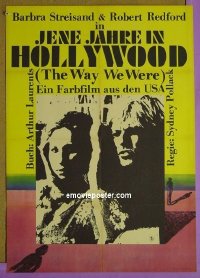 #6247 WAY WE WERE East German movie poster '73 Streisand