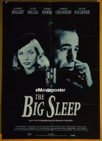 #043 BIG SLEEP German R85 Bogart, Bacall 