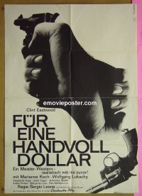 #8360 FISTFUL OF DOLLARS German '65 Eastwood 