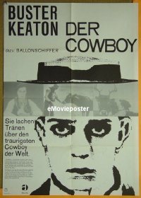 #8205 GO WEST German R60s Buster Keaton 