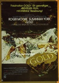 #2863 GOLD German '74 Roger Moore 