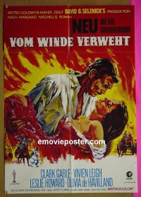 #8377 GONE WITH THE WIND German R80s Gable 