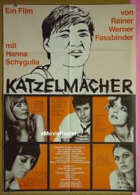 #1050 KATZELMACHER German R76 Rainer Werner Fassbinder, Hanna Schygulla!