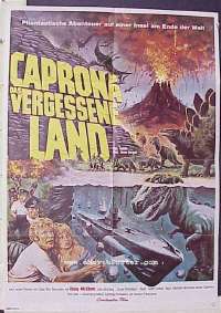 f075 LAND THAT TIME FORGOT German movie poster'75 Doug McClure