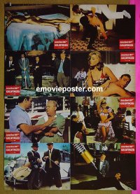 #8461 GOLDFINGER German LC poster R70s Connery