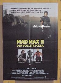 #120 MAD MAX 2 German '82 