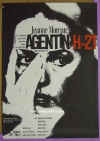 #9558 MATA HARI German '64 Jeanne Moreau 