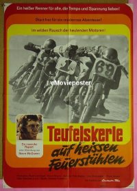 #091 ON ANY SUNDAY German '71 Steve McQueen 