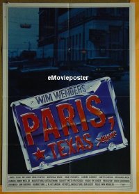 #8416 PARIS TEXAS German84 Wim Wenders, Berry 