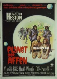 #014 PLANET OF THE APES linen German '68 