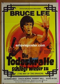 #8425 RETURN OF THE DRAGON German74 Bruce Lee 