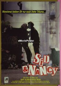 #171 SID & NANCY German poster '86 Oldman 