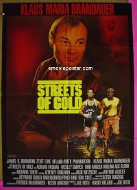 #2814 STREETS OF GOLD German '86 boxing! 