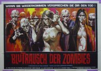 #5254 VENGEANCE OF THE ZOMBIES German 33x46
