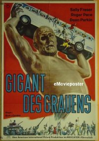 #125 WAR OF THE COLOSSAL BEAST German '58 