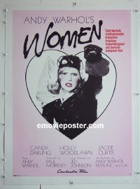#2726 WOMEN IN REVOLT linen German '72 Warhol