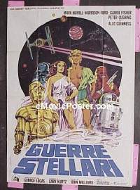#3055 STAR WARS Italy 1p77 George Lucas,Ford 