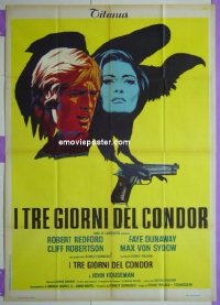 #8101 3 DAYS OF THE CONDOR Italian 1p '75 