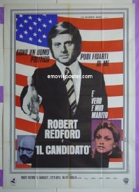 #8112 CANDIDATE Italian 1p '72 Robert Redford 