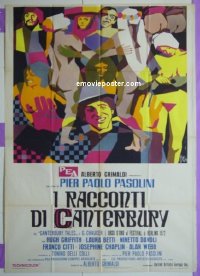 #8115 CANTERBURY TALES Italian 1p '71 Pasolin 