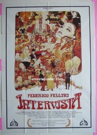 #8291 FELLINI'S INTERVISTA Italy 1p87 Fellini 