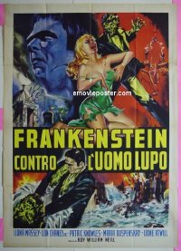 #8293 FRANKENSTEIN MEETS THE WOLF MAN R63 