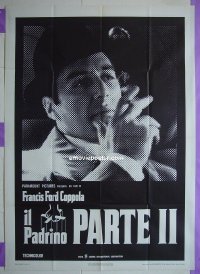 #8226 GODFATHER 2 Italian 1p '74 Coppola 