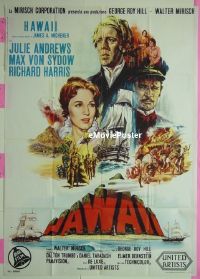 #383 HAWAII Italian 1p '66 Julie Andrews 