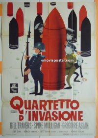 #8138 INVASION QUARTET Italian 1p '61 Travers 